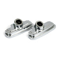 Evo spark plug & head bolt cover kit. Chrome — 86-99 Big Twin (NU)