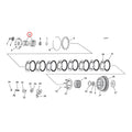 Clutch spring, one-piece Heavy-Duty