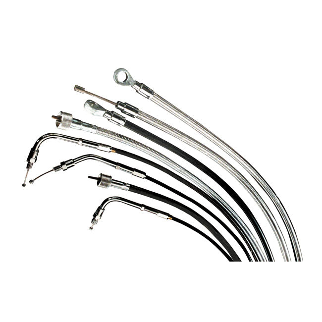 Barnett, tachometer cable. 32". Braided