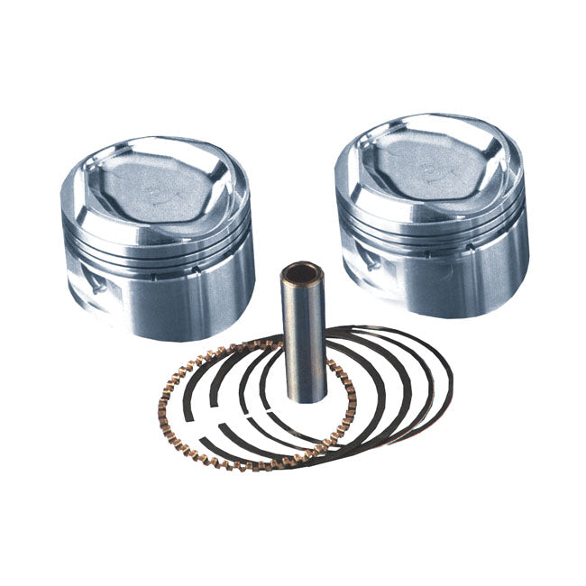 S&S, replacement Evo SuperStock piston kit. +.010"