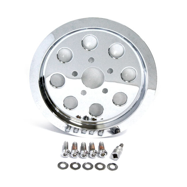 Pulley cover, holes. (61t)