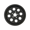 Pulley cover, holes. (70t) — 82-99 Big Twin; TC. with 70T OEM wheel pulley (NU)