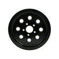 Pulley cover, holes (65t) — 82-99 Big Twin; Twin Cam (NU) (with 65t OEM wheel pully)