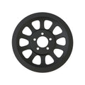 Pully cover, ''holes'' 66t. Black
