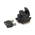 96-up ignition switch, side hinge type. Black — 96-10 Softail; 93-11 FXDWG; 08-11 FXDB/C/F/L; 94-13 FLHR/C (NU)