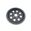 Pulley cover, holes (61t) — 82-99 Big Twin; TC. With 61T OEM wheel pulley (NU)