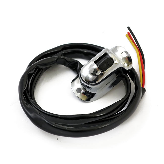 Early style handlebar light switch, Hi/Low. Chrome — 52-72 K; XL Sportster (Excl. 58-62 XLCH); 29-69 FL (NU)