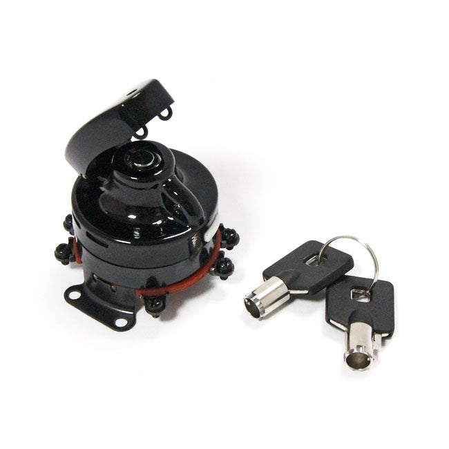 FL style ignition switch, ''electronic''. round key, black