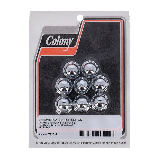 Colony cyl base nut kit — 78-84 Big Twin (NU)