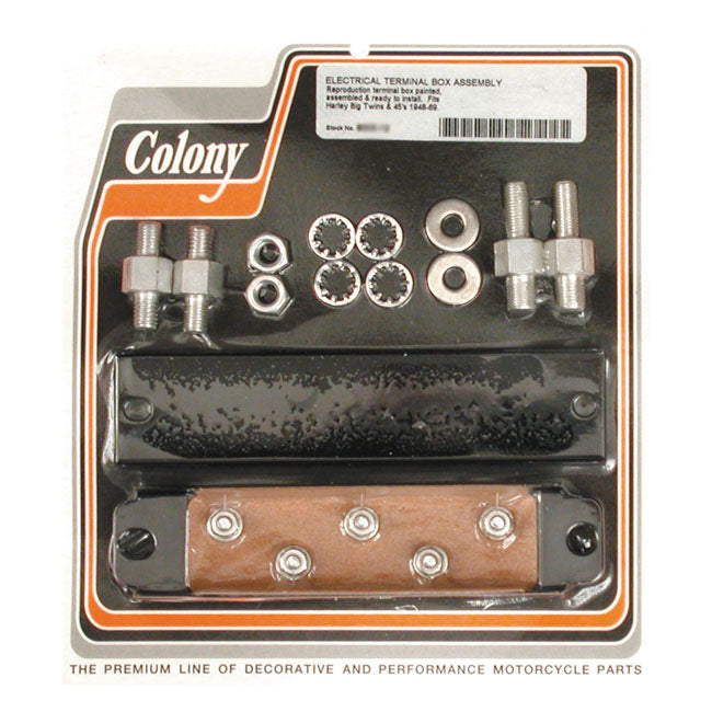Colony, electrical terminal box assembly
