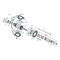 Ball bearing, generator drive end — 52-81 K; KH; XL Sportster; 32-69 Big Twin; 45" Flathead (NU)