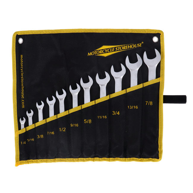 MCS, open box end wrench set