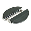 Oval early FL floorboards. with dampers. Chrome