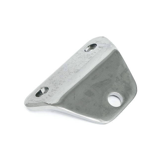 Custom headlamp mount bracket. Chrome — 49-84 FL and custom applications with 6.4cm center to center mount holes