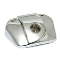 FX, FXR, XL headlamp mounting bracket. no-hole. Chrome