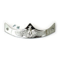 Front fender tip, Eagle embossed. Chrome — FL models