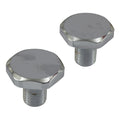 41mm fork tube cap bolts. Chrome — L77-84 FL; 80-86 FXWG; 80-83 and 00-13 FLT/Touring; 84-17 Softail (Excl. 13-17 FXSB); 93-05 FXDWG (NU)