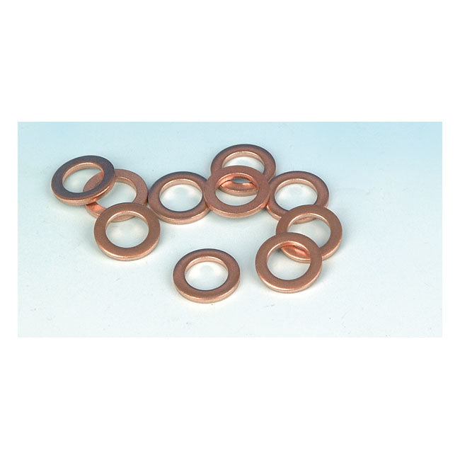 James, copper seal washer fork drain screw