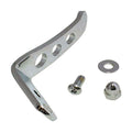 Kick stand extension tab kit. Chrome — 82-25 FLT/Touring