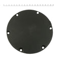 Derby cover, OEM style Domed. Matte black — 04-22 XL Sportster; 08-12 XR1200 (NU)