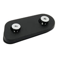 Primary chain inspection cover. Satin black
