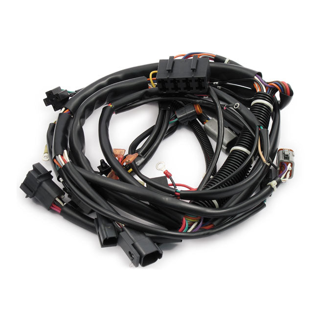 OEM style main wiring harness. FXST, FLST — 98-99 FXST; FLST (NU)