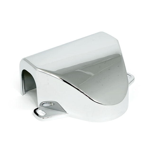Handlebar clamp cover. Chrome — 60-84 FL; FLH (NU) & CUSTOM APPLICATIONS