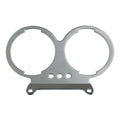 Mounting bracket, speedo & tachometer. Chrome — 84-85 XL Sportster; FX; FXR; FXRT. Models with dual instruments (NU)