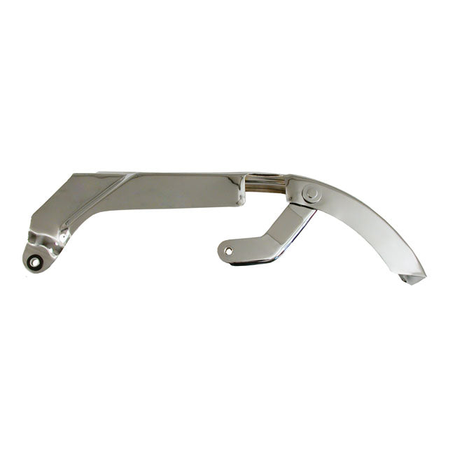 Upper belt guard, FXR. Chrome — 85-86 FXR; 87-90 FXRT (Excl. 87-92 FXR; FXRS; FXLR) (NU)