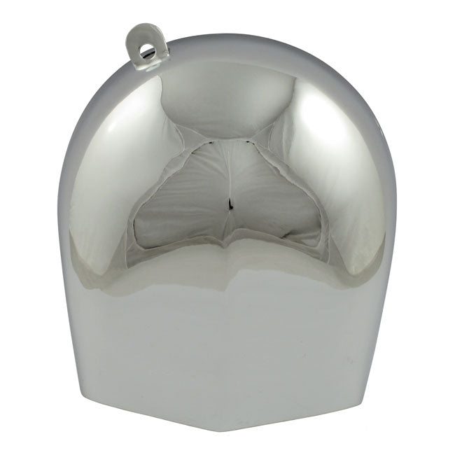 Horn cover, low note. Chrome — 76-80 FX; 76-85 XL Sportster (NU)