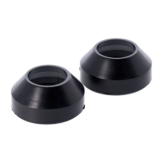 Fork boots, rubber (dust covers). 35mm — 75-87 XL Sportster; 76-85 FX; 82-87 FXR (NU)