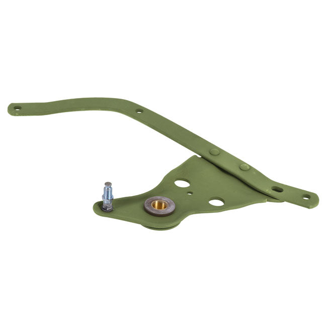 Side bar, floorboard. Left. Green