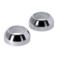 Fork boot cover, chrome — 87-94 (NU) FXR; 91-05 (NU) Dyna (Excl. FXDWG); 88-20 (NU) XL Sportster (Excl. 97-03 XL1200S; 16-21 XL1200X; 16-20 XL1200CX; 07-12 XL1200N; 09-21 883N; 18-21 XL1200NS)