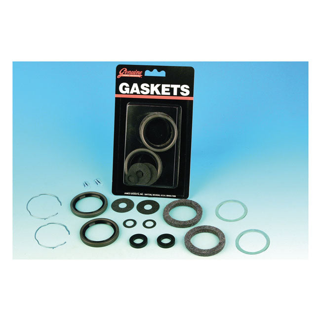 James, fork seal rebuild kit. 41mm tubes — 49-E77 FL; FLH (NU)