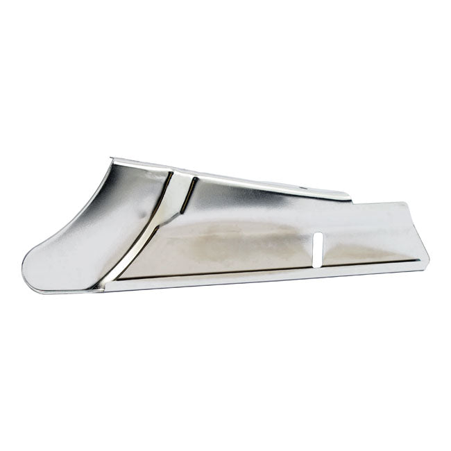 Lower rear belt guard. Chrome — 09-24 FLT/Touring