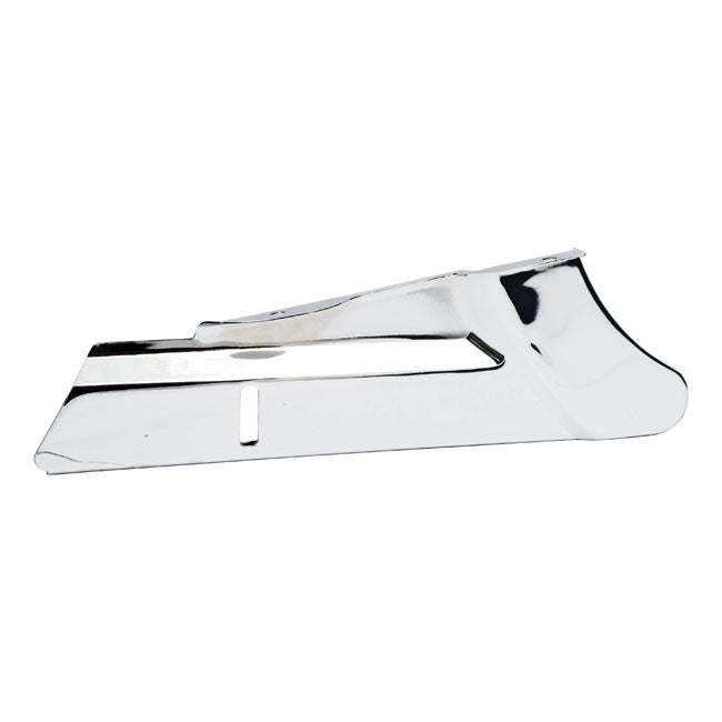 Lower rear belt guard. Chrome — 09-24 FLT/Touring