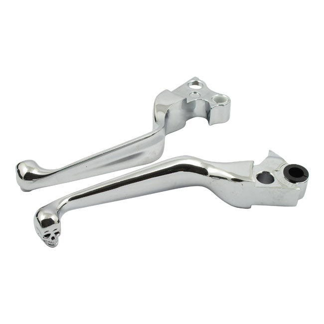 Skull handlebar lever set