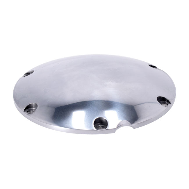 Derby cover, OEM style Domed. Polished — 04-22 XL Sportster; 08-12 XR1200 (NU)