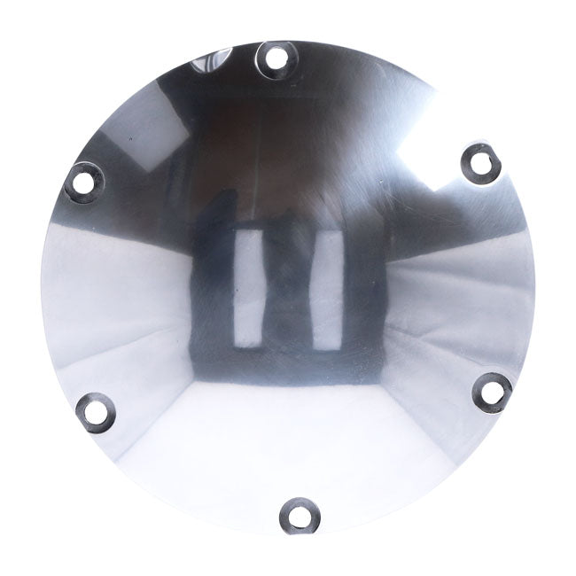 Derby cover, OEM style Domed. Polished — 04-22 XL Sportster; 08-12 XR1200 (NU)