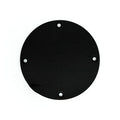 Derby cover, OEM style Domed. Black wrinkle — 94-03 XL Sportster (NU)
