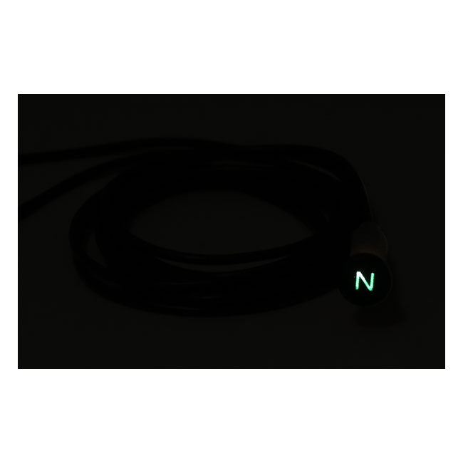 3/8 indicator light. Green, with ''n'' neutral symbol