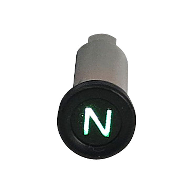 3/8 indicator light. Green, with ''n'' neutral symbol