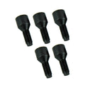 Mounting bolt, brake drum. Black