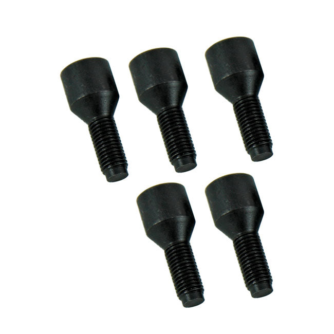 Mounting bolt, brake drum. Black