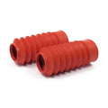 Bobber boots 49mm tubes. Red — Universal