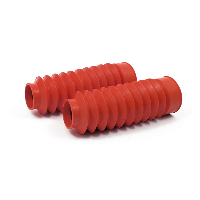 Bobber boots 49mm tubes. Red — Universal