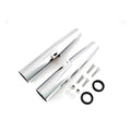 MCS, fork shrouds for 39mm forks. Chrome