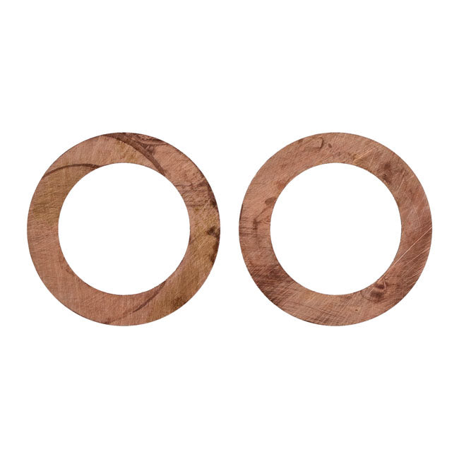 Flywheel thrust washer set, bronze. +.005"