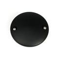 Point cover, domed. Black