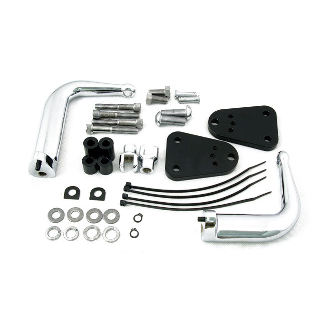 Adjustable XL Sportster highway bar kit — 04-22 XL Sportster With mid-controls (NU)